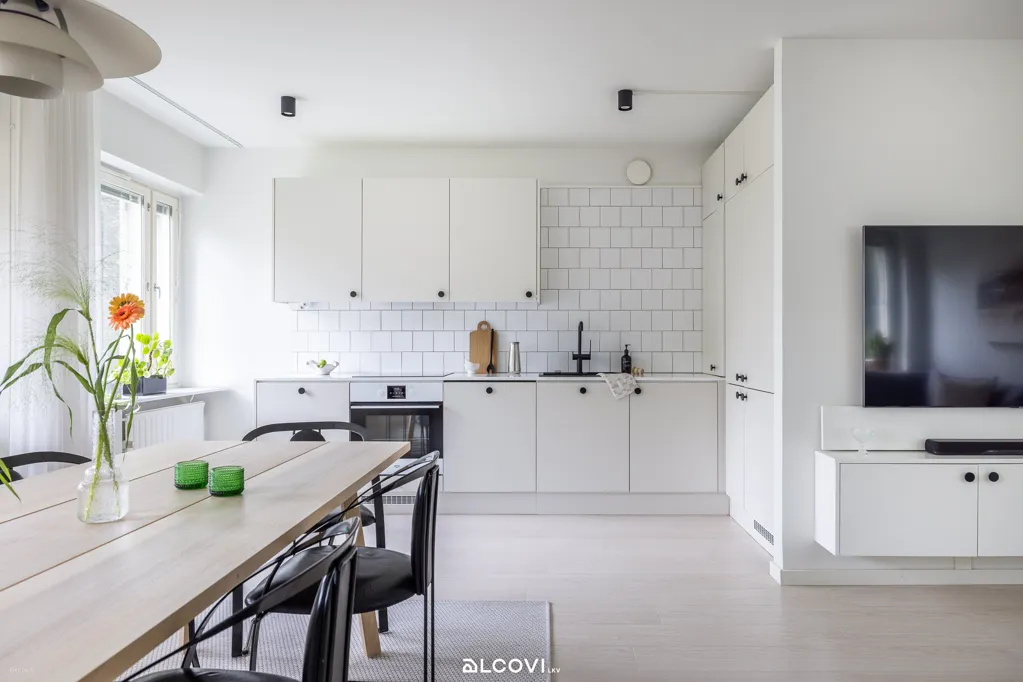 Söögituba - Modern Apartment with Sea View in Kannelmäki
