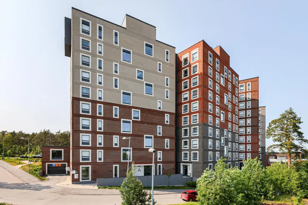 Exterior - Modern Flat with Balcony in Espoo