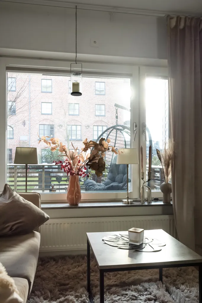Séjour - Apartment with South-Facing Terrace in Eriksberg