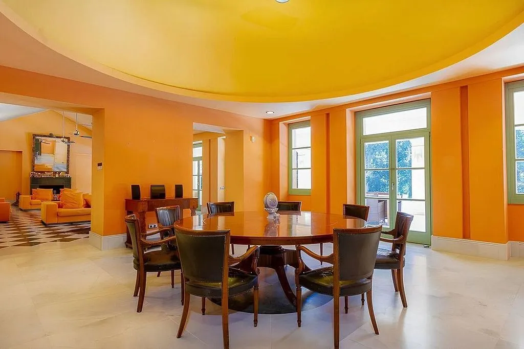 Salle à manger - Chalet with Pool and Golf View in San Roque