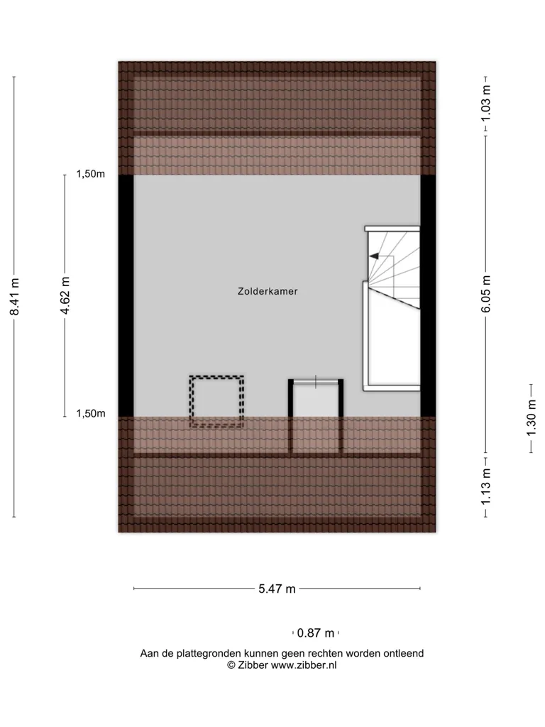 Plan - Maison 4 pièces à Nieuw-Roden