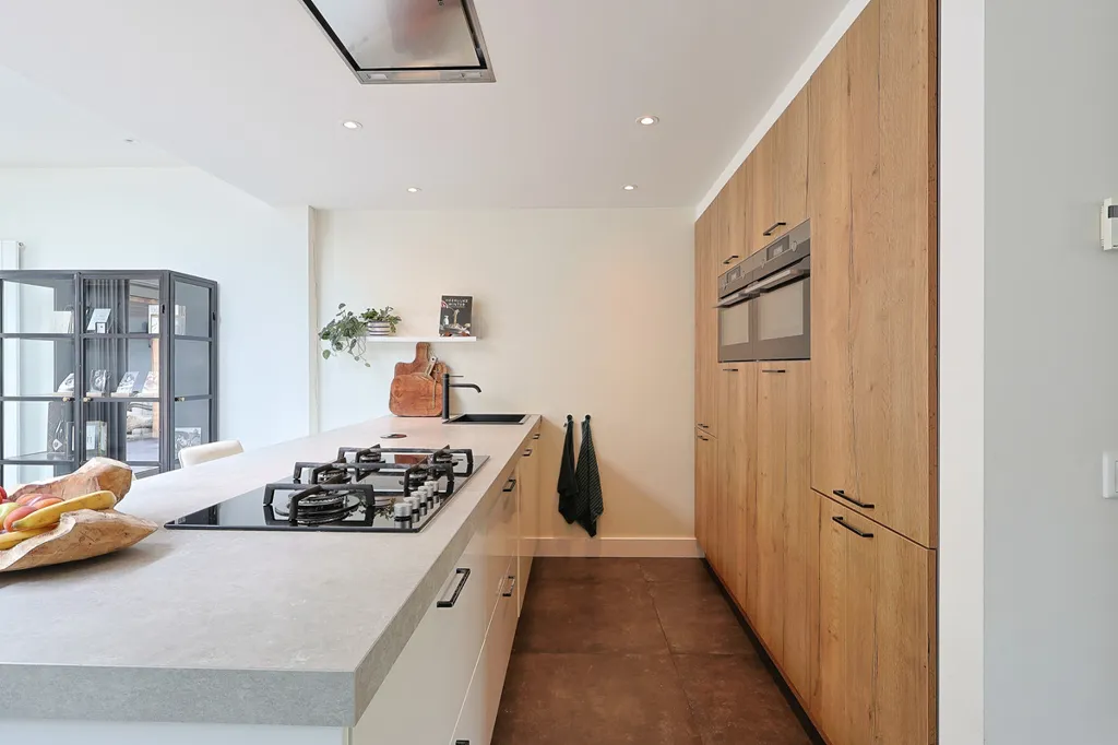 Kitchen - Sustainable Two-Storey House in Liempde