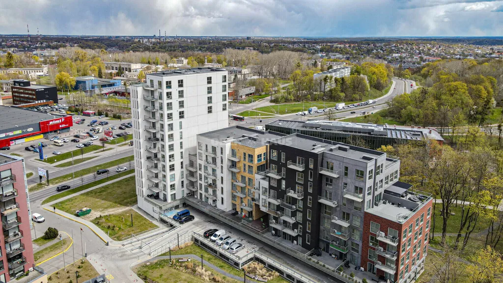 Vista aerea - Modern Apartment with Terrace in Kaunas, Freda