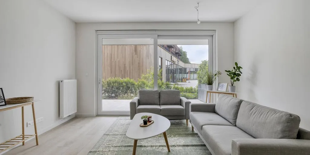 Séjour - Appartement avec vue parc à Boom
