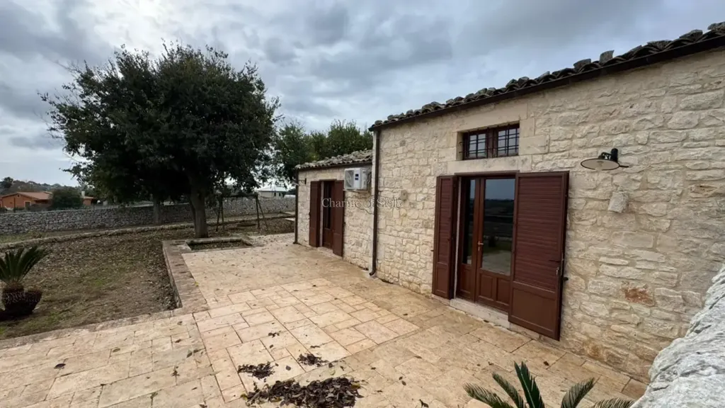 Exterior - Historic Stone Villa with Garden in Modica