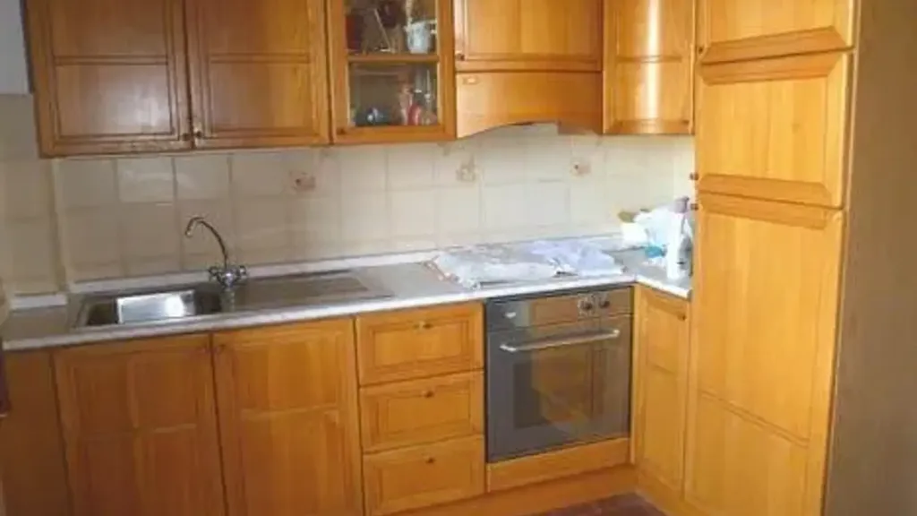 Köök - Rustic 3-Bedroom Apartment in Florence