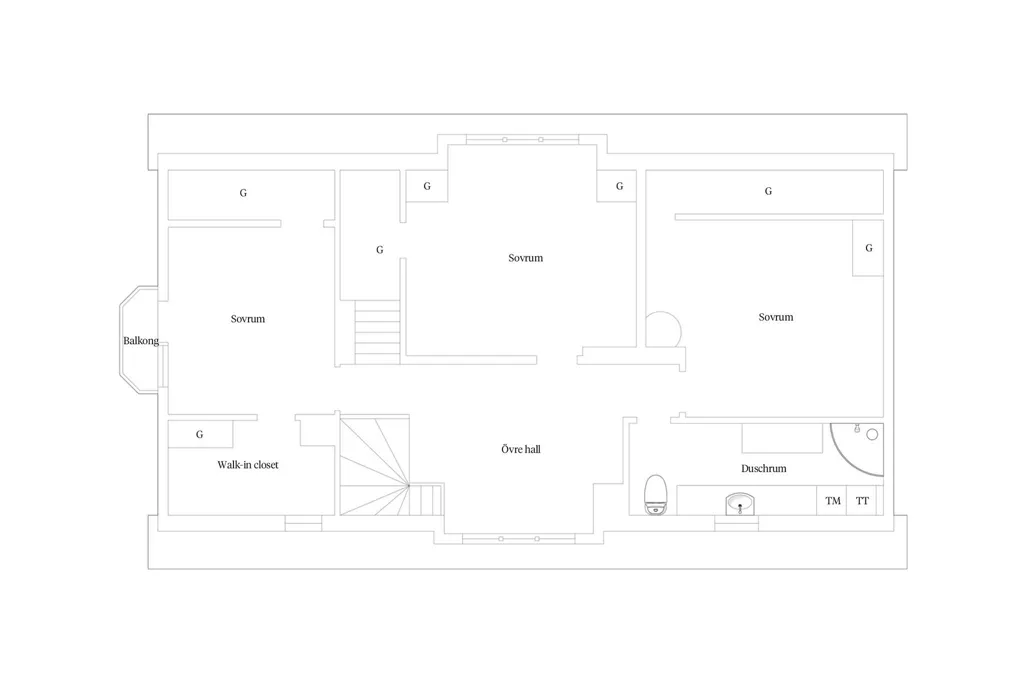 Plan - Characterful Villa with Pool in Klara, Karlstad