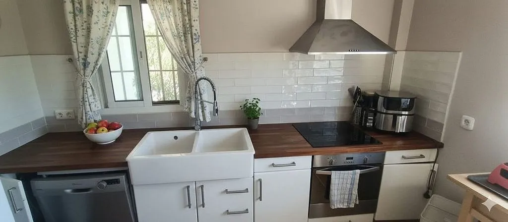 Cucina - Villa with Mountain Views in Coín