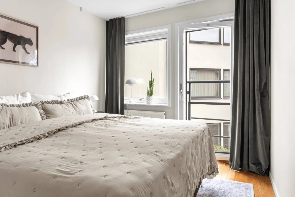 Chambres - Apartment with Balcony in Varberg