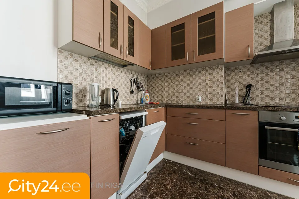 Cucina - 3-Bedroom Apartment in Riga Centre
