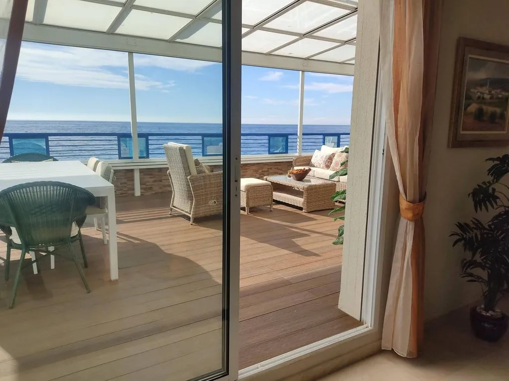 Terrasse - Penthouse with Sea View in Marbella