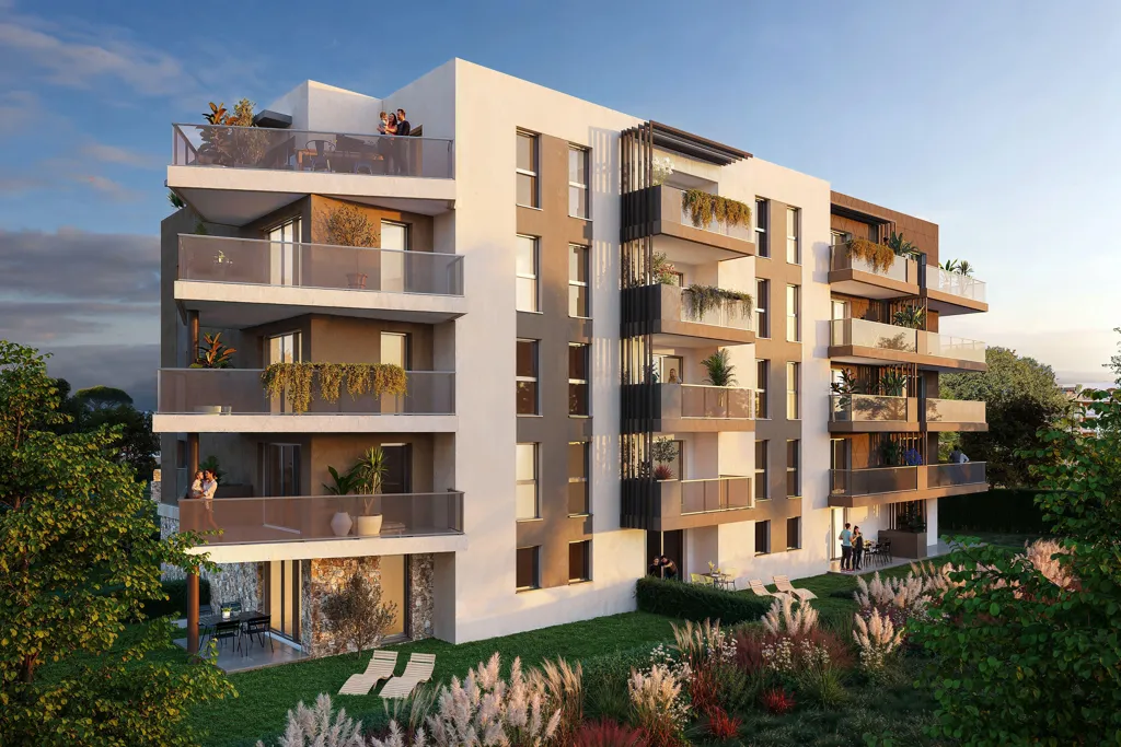 Välivaade - New 2-Bed Apartment with Terrace in Antibes