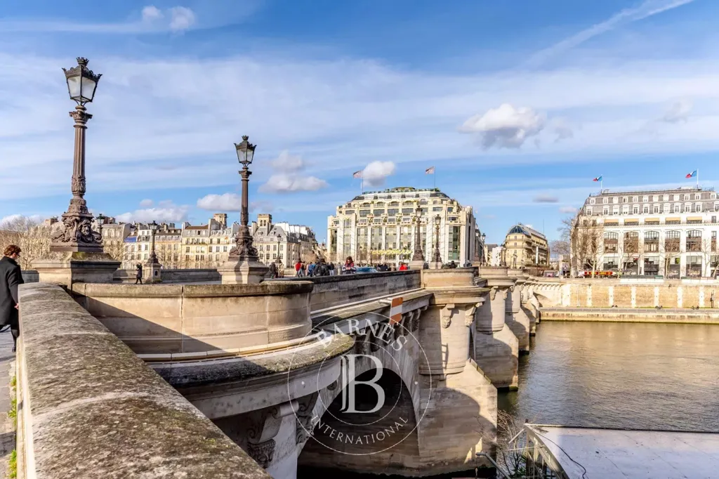 Duplex Apartment with Seine View in Paris 1st