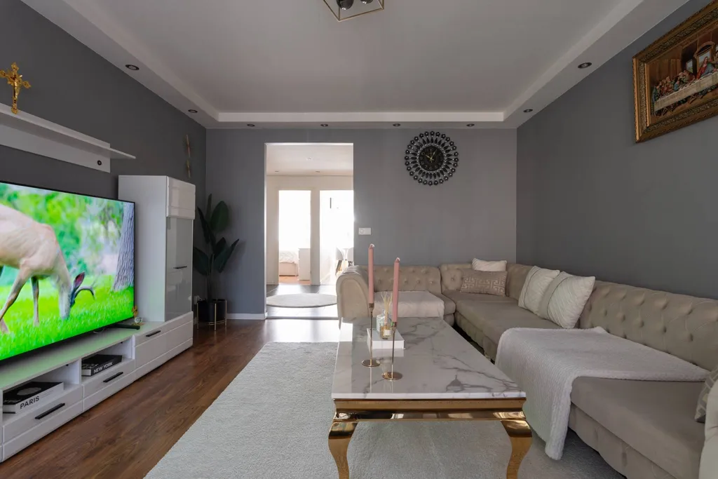Séjour - Apartment with Balcony in Stockholm