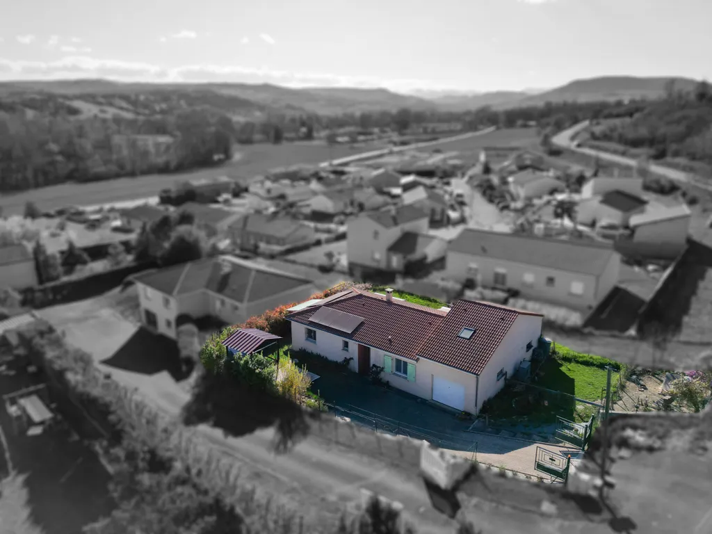 Vista aerea - Viager Occupé House with Garden in Perrier