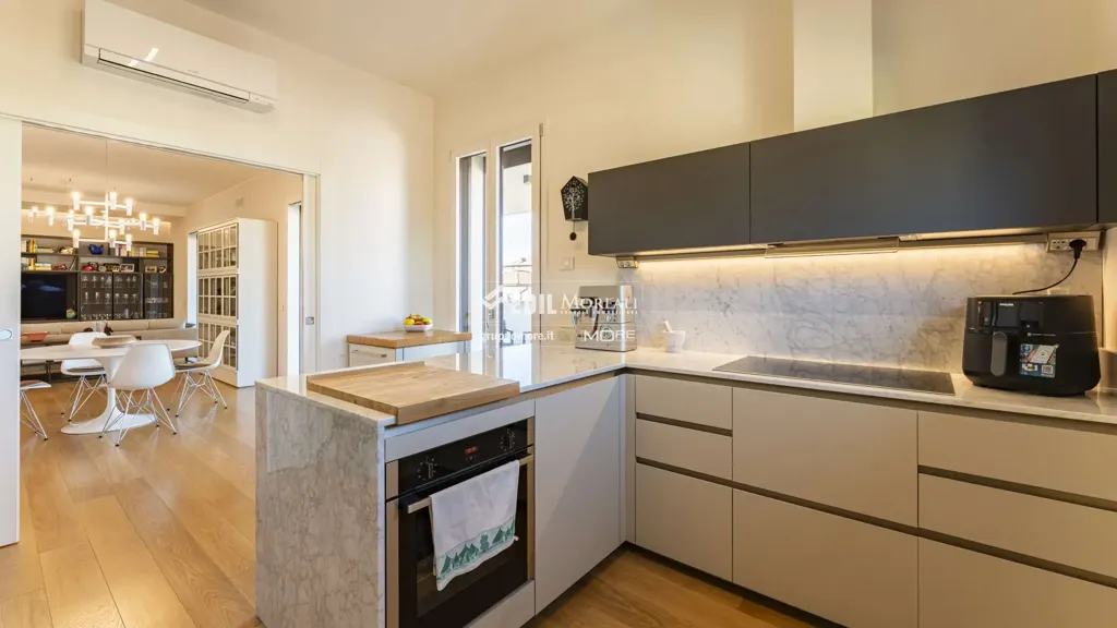 Köök - Luxury Penthouse with Loggia in Modena