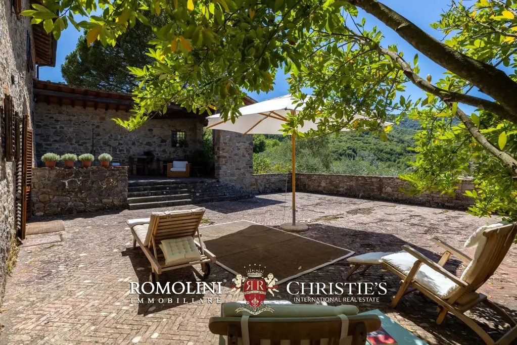 Terrass - Rustic Farmhouse with Panoramic Views in Chianti