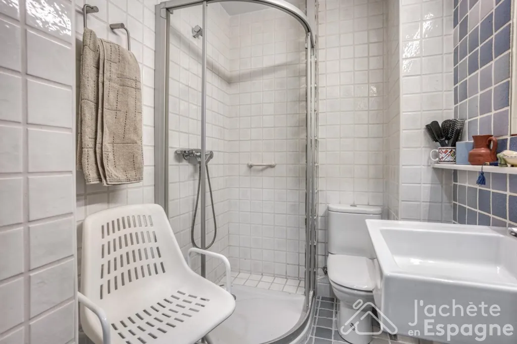 Salles de bain - Penthouse with Terraces in El Mercat, Valencia
