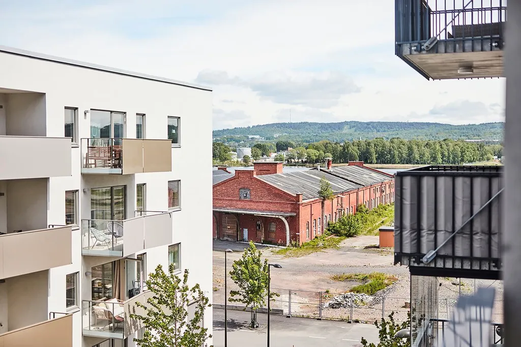 Balcone - Modern Flat with City Proximity in Munksjöstaden
