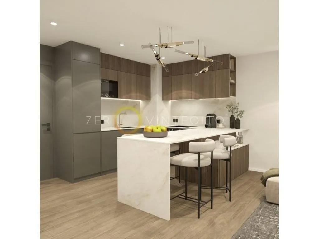 Köök - 1-Bedroom Flat with Rooftop Lounge in Garajau