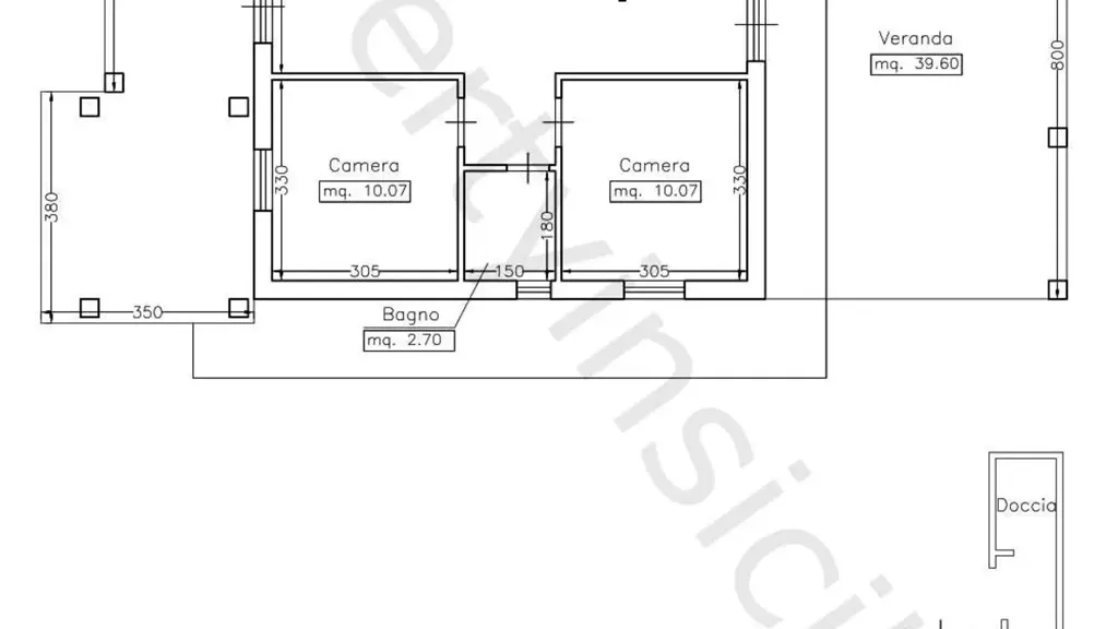 Plan - Villa with Pool near Siracusa