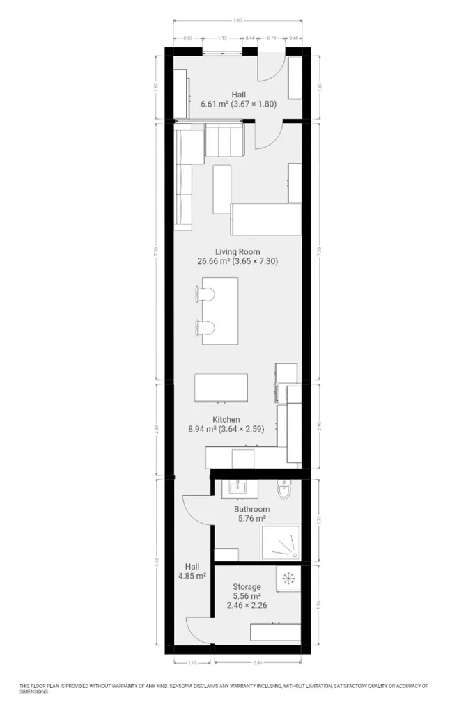 Plaan - Terraced House with Rooftop Terrace in Lebbeke