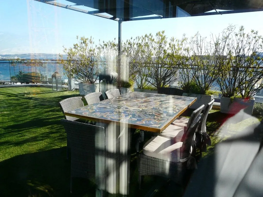 Terrasse - Penthouse avec terrasse sur le toit à Cannes