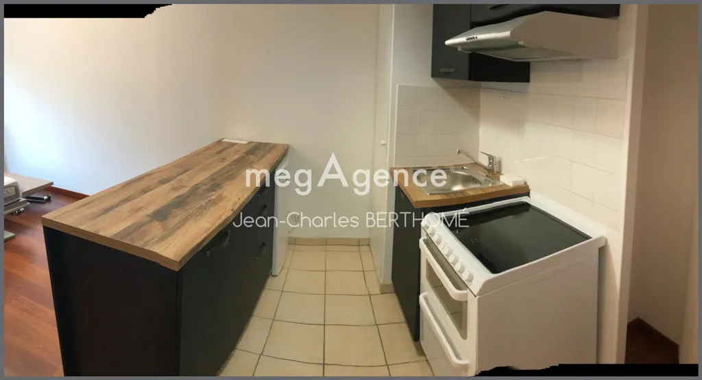 Köök - Studio with Sea View in Les Sables-d'Olonne