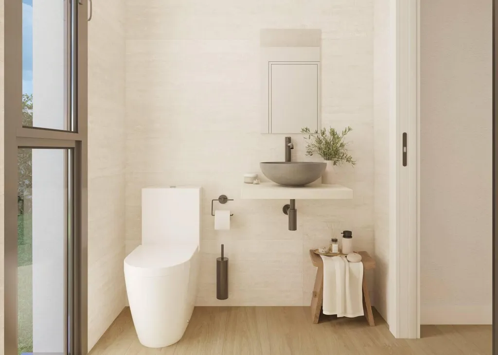 Salles de bain - Eco-Friendly Townhouse with Pool in El Limonar, Málaga
