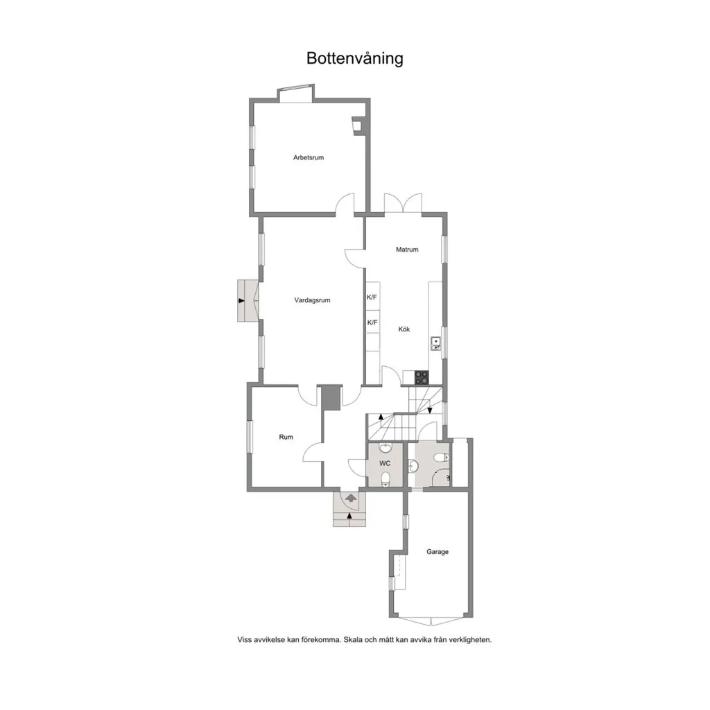 Plan - Classic Villa with Parkett Floors in Kalmar