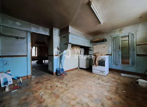 Cuisine - Maison à Rénover avec Grange à Murvaux