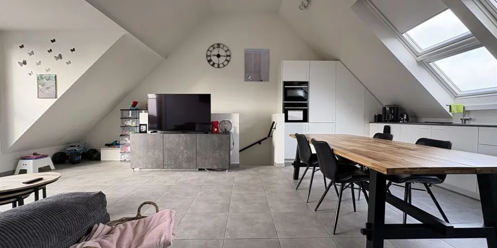 Söögituba - Eco-Friendly Duplex with Terrace in Herentals