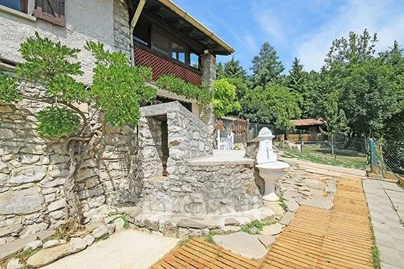 Terrasse - Rustic Casale with Garden in Vigolo