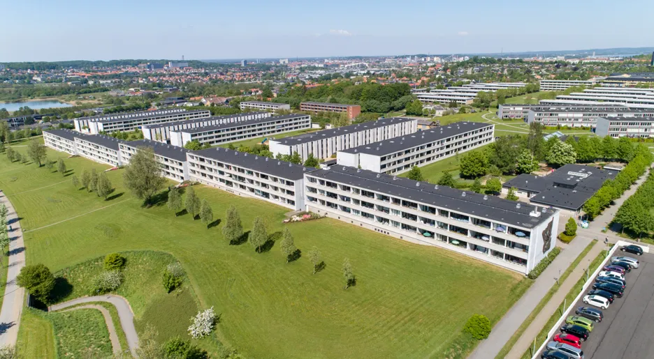 Õhuvaade - Two-Bedroom Flat in Aalborg SØ