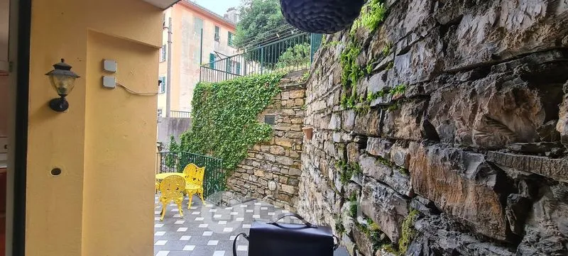 Terrasse - Rustic Penthouse with South Terrace in Camogli