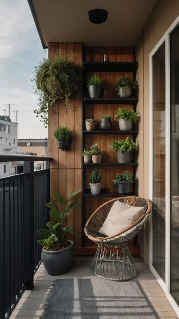 Balcon - Appartement T1 avec Balcon à Bischheim