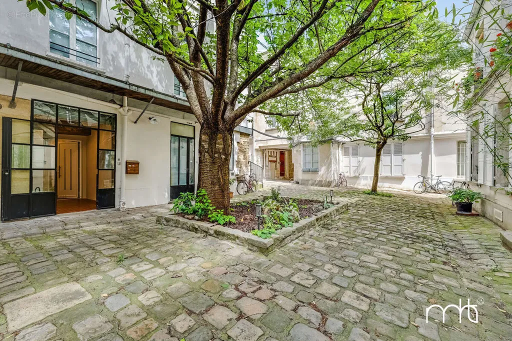Jardin - Studio avec Cour Arborée à Paris-5e