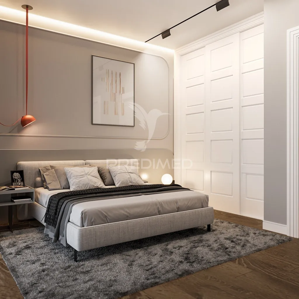 Chambres - T2 Apartment with Seafront Access in Portimão