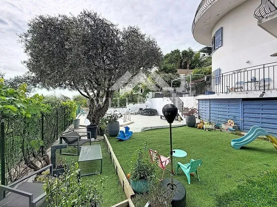 Jardin - Appartement Villa avec Piscine et Vue Panoramique à Nice