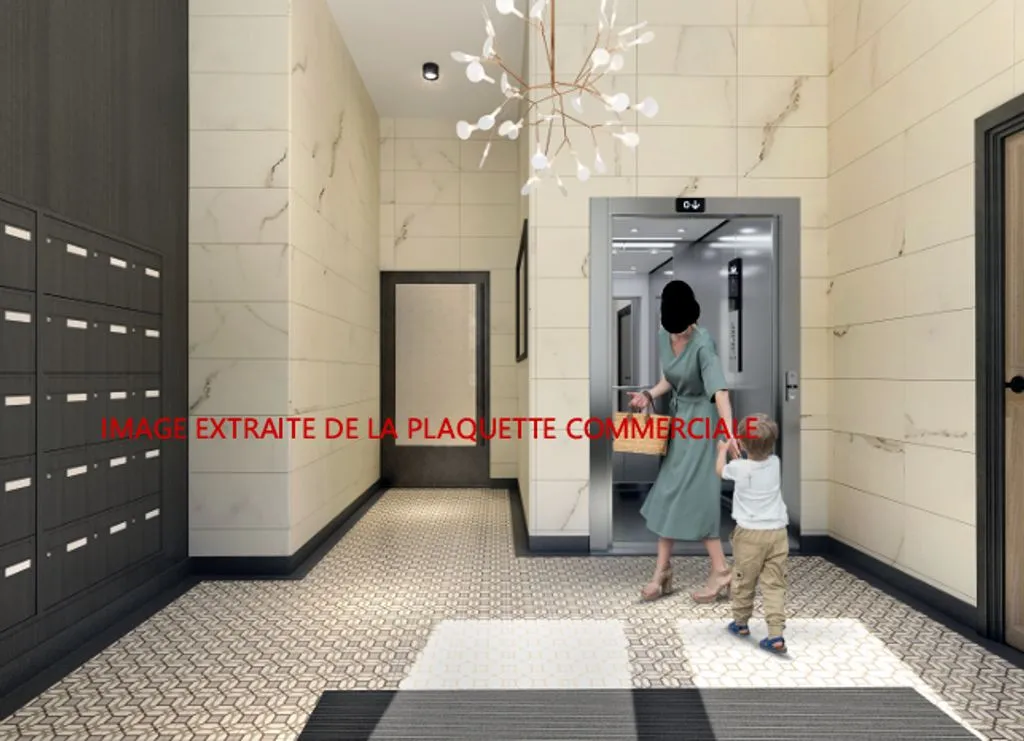 Entrée - Appartement Luxe avec Parking à Puteaux