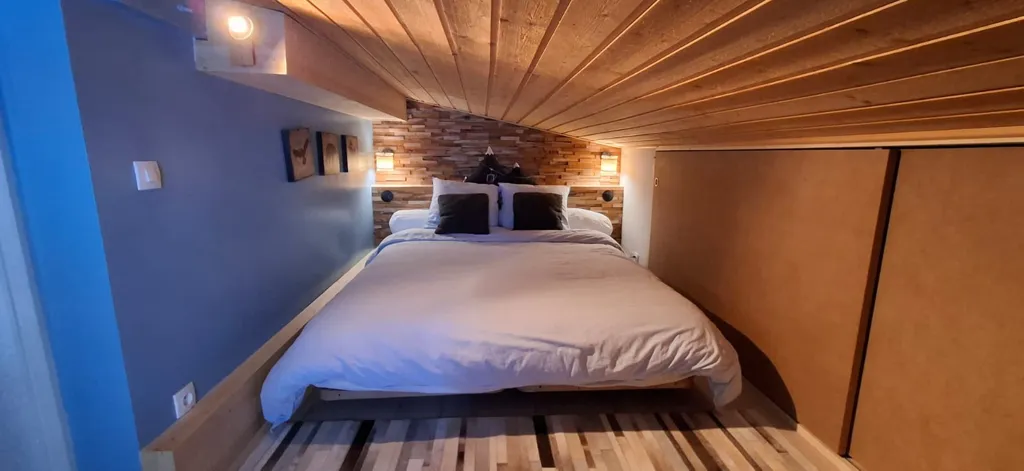 Camere da letto - Renovated Duplex with Balcony in Deux Alpes