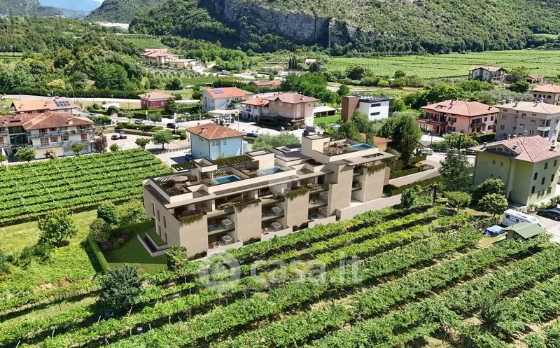 Vue aérienne - Mansard Attico with Rooftop Pool in Nago-Torbole