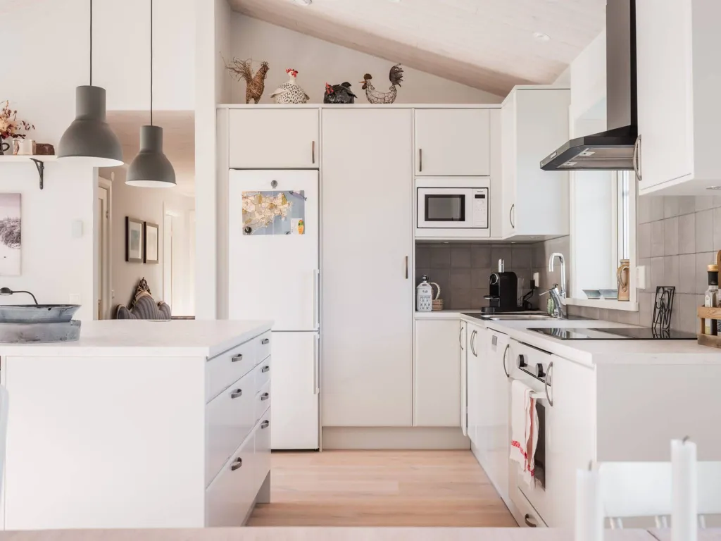 Cucina - Villa with Pool and Sea View in Östergarn