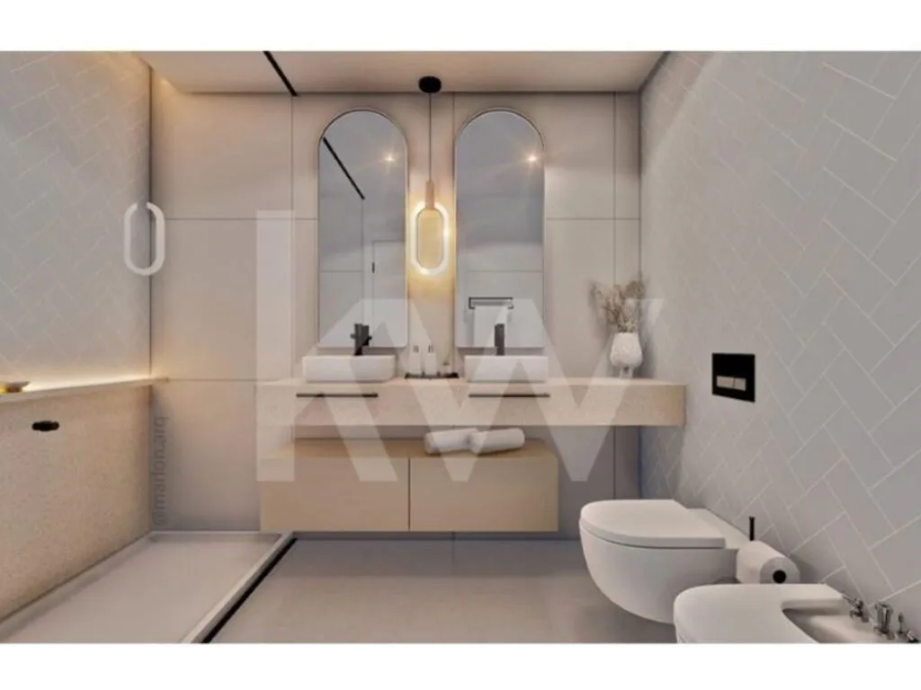 Salles de bain - Luxury Apartment with River View in Barreiro