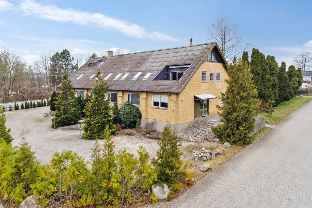 Vue aérienne - 1937 Villa with Garden in Vipperød