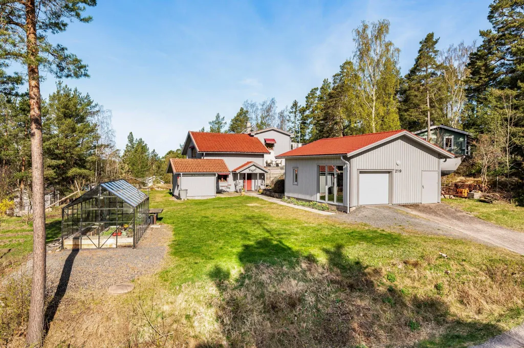 Vue aérienne - Unique House with Sea View near Hämtningsviken
