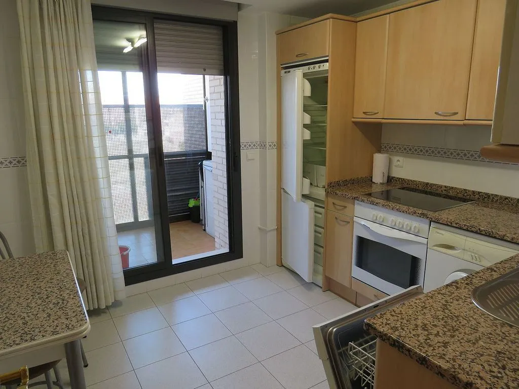 Köök - T2 Apartment with Terrace in La Granja