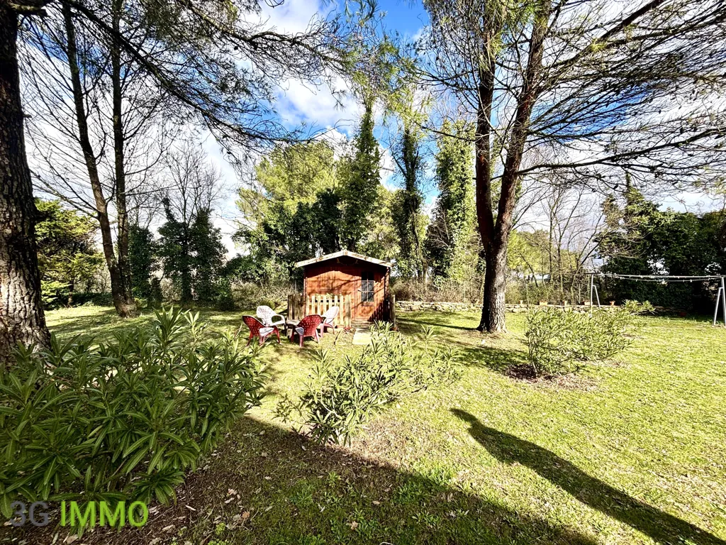 Garden - Provençal Style House with Pool in Uzès