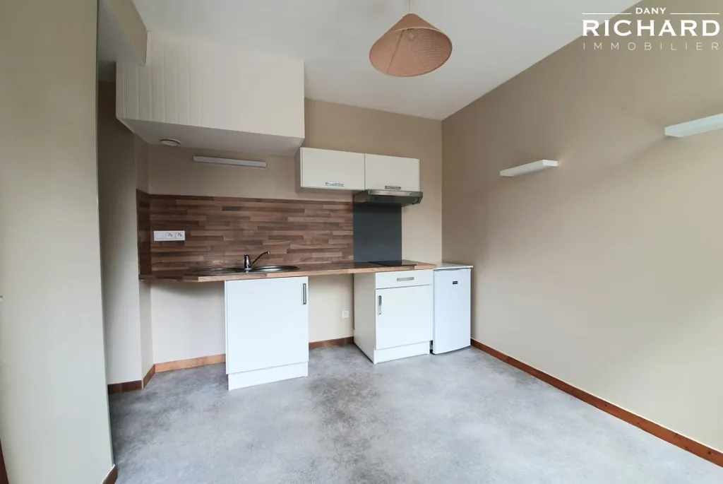 Köök - 1-Bed Flat with Terrace in Rennes