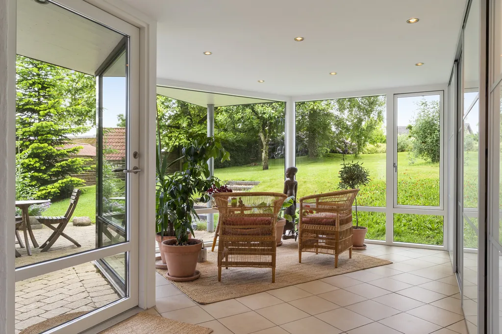 Terrasse - Historic Villa with Garden in Svejstrup